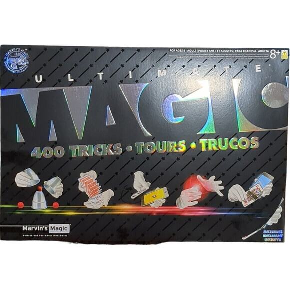 Marvin's Magic Ultimate Magic 400 Tricks & Illusions The Complete Magic Show - Picture 1 of 4